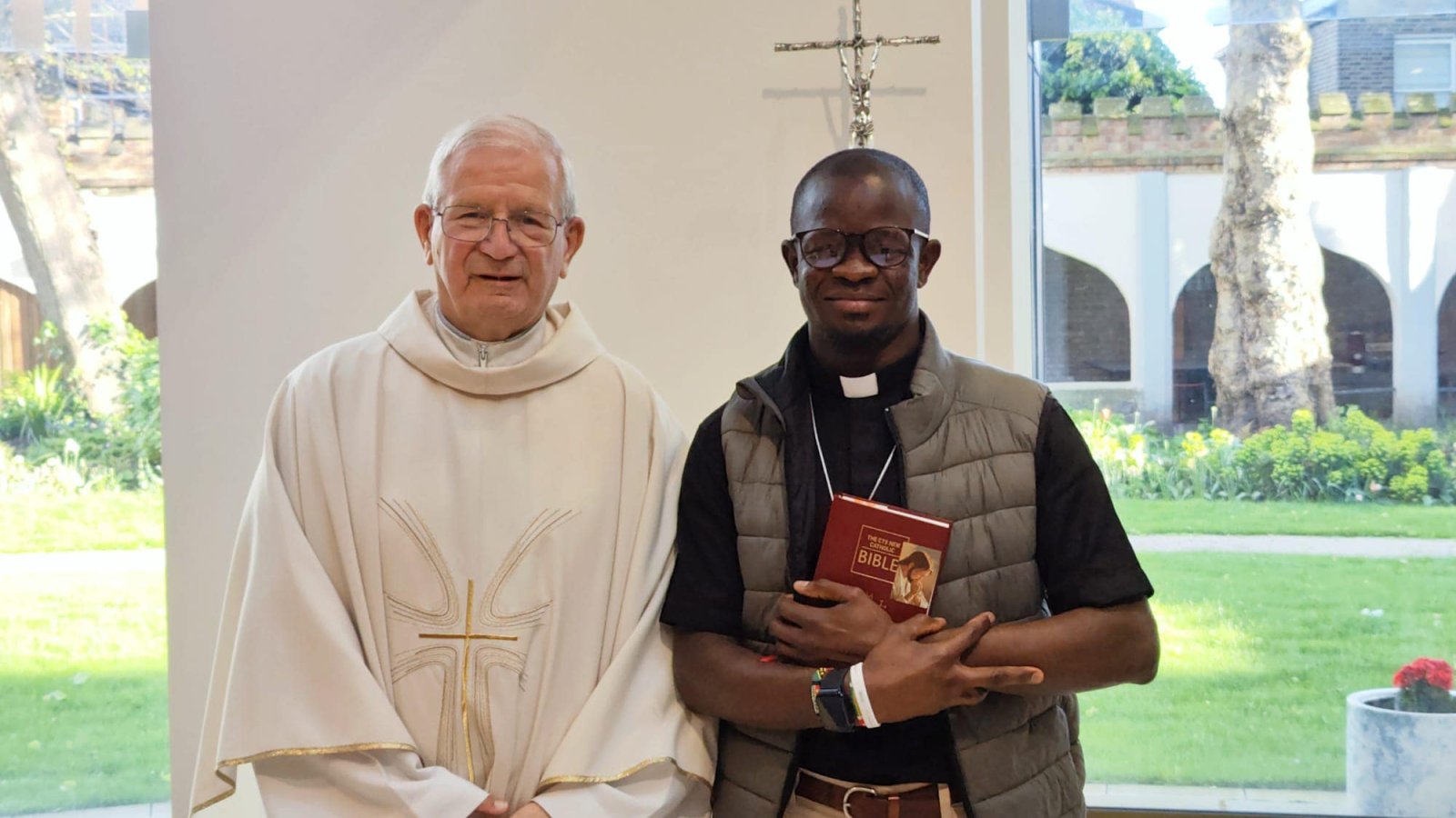 Br Paulin welcomed into Ministry of Lector or Reader