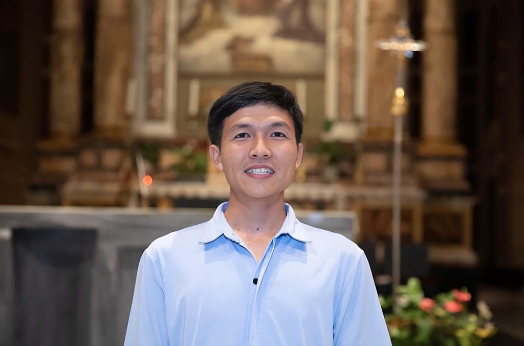 The missionaries of the 154th Salesian Missionary Expedition: Dominic Nguyen Quoc Oat, from Vietnam (VIE) to Great Britain (GBR)