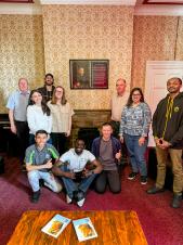 Gift of new image of Don Bosco given to Savio House