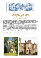 Shrigley Old Boys Reunion - 2024 Report