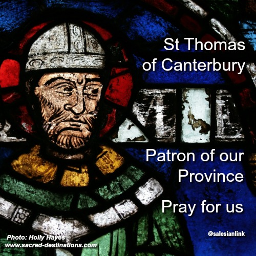 Feast of St Thomas Becket, Patron of our Province