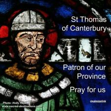 ST THOMAS BECKET - Patron of our Province