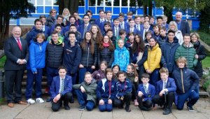Farnborough shares British culture with Valsalice Salesian school visitors