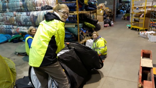 Salesian Chertsey spend a day at Calais refugee operation