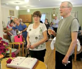 Sylvia retires after 19 years of service at St Joseph's