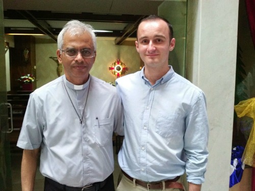Discerning a priestly vocation volunteering in India