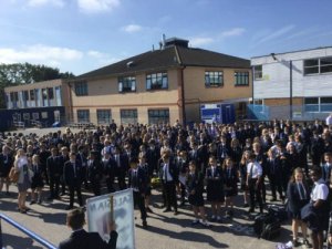 CAFOD Share the Journey: Year 7 walk at Salesian School in Chertsey