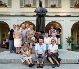 Pilgrim Cooperators visit Padua, Valdocco and Becchi