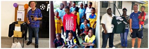Salesian volunteer helps with Kit for Africa