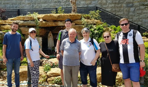 Youth ministry team visits Salesians in Lebanon