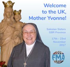 Welcome to the UK, Mother Yvonne!