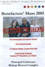 Benefactors' Mass