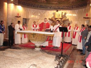 Mass in Jerusalem