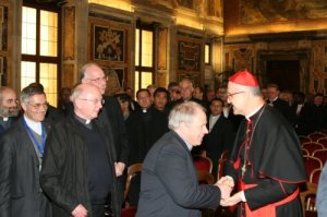 British contingent at the Vatican