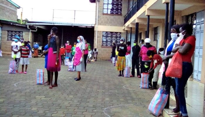 Salesian Sisters support Kenyan families hit by Covid-19