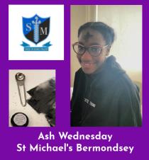 Bermondsey school's innovative Ash Wednesday