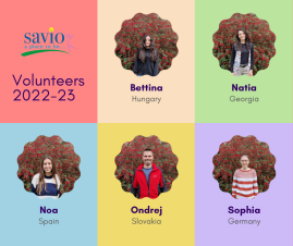 Savio Volunteers 2022-23